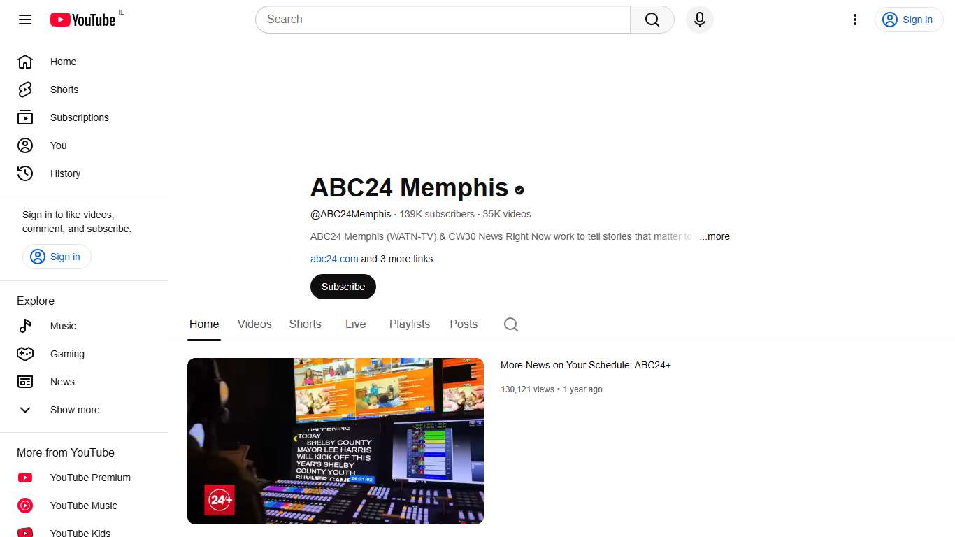 ABC24 Memphis - YouTube
